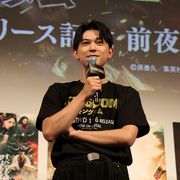吉沢亮のサプライズ登場に大歓声!『キングダム』酸欠寸前エピソード披露