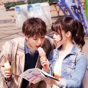 片寄涼太&橋本環奈、顔合わせて2日目で遊園地デートシーン!『0キス』舞台裏