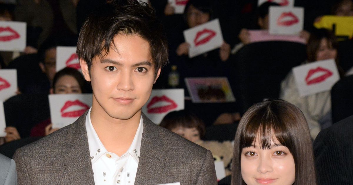 片寄涼太、鼻かじキスは自ら提案!橋本環奈には内緒でトライ