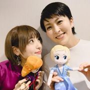 姉妹みたい!『アナ雪』松たか子&神田沙也加の2ショットに歓喜の嵐