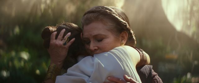 『スター・ウォーズ/スカイウォーカーの夜明け』のキャリー・フィッシャーさん