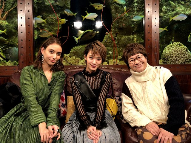 滝沢カレン、剛力彩芽、近藤春菜