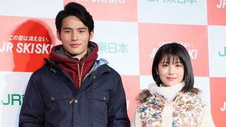 浜辺美波＆岡田健史「JR SKISKI」出演に感激！「涙がうるっと」
