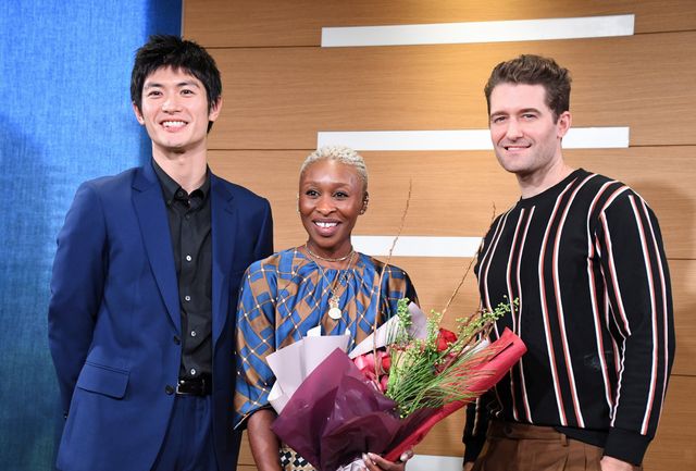三浦春馬、シンシア・エリヴォ、マシュー・モリソン