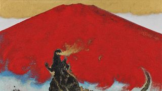 ゴジラが壮大な日本画に！日本画家・村上裕二の作品展示へ