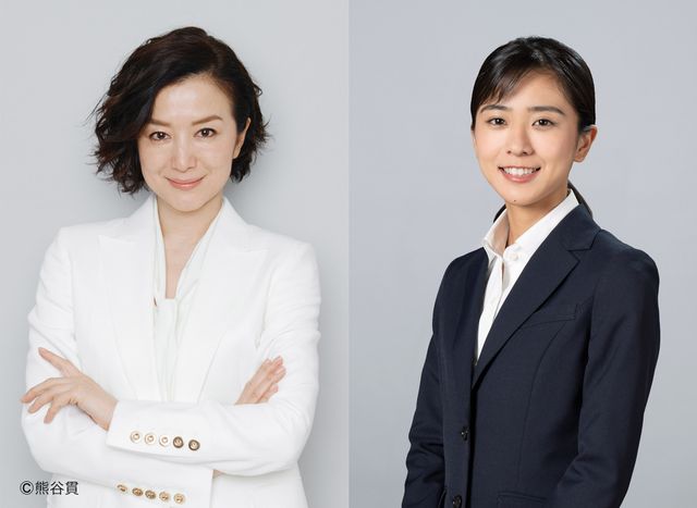 テレビ東京系4月クール「行列の女神~らーめん才遊記~」主演の鈴木京香と、共演の黒島結菜