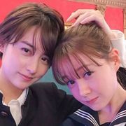 山本美月、学ラン姿が超絶カッコいい!「ランチ合コン探偵」オフショット
