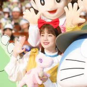 弘中綾香アナ、キュートなドラミちゃん風衣装で会場沸かす