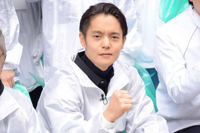 歌舞伎町クリーンイベントに参加した窪田正孝