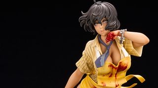 『悪魔のいけにえ』レザーフェイスが美少女化！人皮マスク＆チェーンソーも再現したフィギュア登場