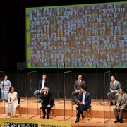 「半沢直樹」香川照之、いとこの土下座は阻止!?会見に“チーム歌舞伎”ズラリ