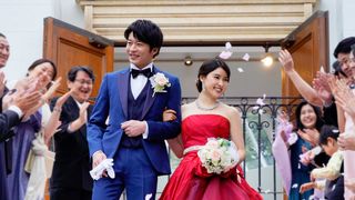 田中圭、土屋太鳳と夫婦役!『哀愁しんでれら』結婚式シーンも