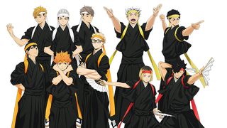 「ハイキュー!!」キャラの和装応援団イラスト!9月26日からフェア開催
