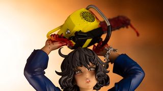 『悪魔のいけにえ』名シーンのレザーフェイスが美少女フィギュア化！