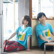 吉沢亮&杉咲花のおそろいTシャツ姿!『青くて痛くて脆い』新カット