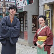 朝ドラ「おちょやん」杉咲花&成田凌の2ショット公開!超絶リアルな大正時代の道頓堀も