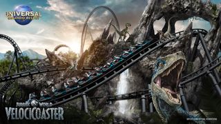 『ジュラシック・ワールド』新ローラーコースター、米ユニバーサルに来年夏オープン!