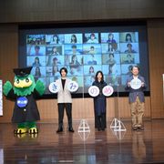 吉高由里子&横浜流星、特別講師として登場!学生にメッセージ