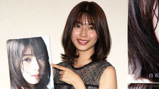 白石聖、少女から大人に！初の写真集に喜び