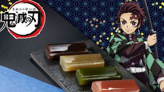 鬼滅の刃、隊士たち＆日輪刀が羊羹＆菓子切に！