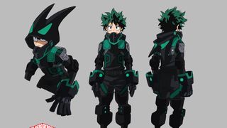 「ヒロアカ」原作者・堀越耕平デザイン原案!劇場版オリジナルコスチューム設定画が公開