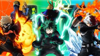『ヒロアカ』オールマイト&ベストジーニスト&エンデヴァーがデクたちの背後に!胸アツビジュアルが公開