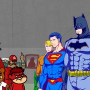 『DCスーパーヒーローズ vs 鷹の爪団』地上波放送!山田孝之がバットマン役