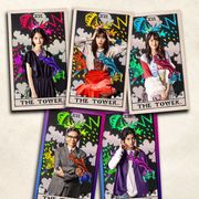 福原遥・若月佑美・高梨臨ら共演「アンラッキーガール!」タロット風のキャラビジュアル!