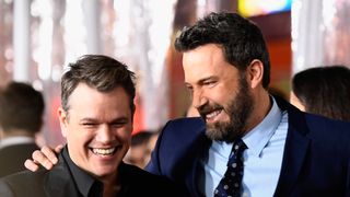 マット・デイモン&ベン・アフレック、新作でキスする予定だった