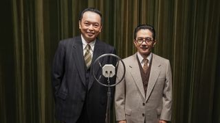 中川家、初の朝ドラで伝説の漫才師に「信頼と実績でやらさせていただいております!」