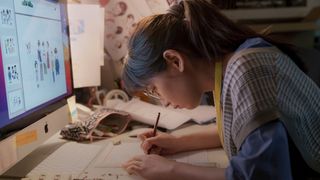 吉岡里帆&中村倫也の真剣な眼差し!『ハケンアニメ!』胸熱な場面カットが公開