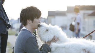 かわいすぎるNG！『ハウ』田中圭と俳優犬のオフショット映像公開