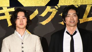 まるで信と王騎将軍！大沢たかお、山崎賢人にアツいメッセージ