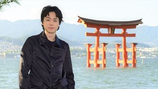 菅田将暉、広島再訪!世界遺産で「肩の力が抜け、すっきり」