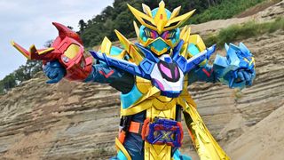 仮面ライダースターガッチャード誕生!『ガッチャード&ギーツ』劇場版限定フォーム初公開