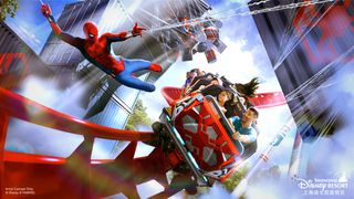 『スパイダーマン』2つの新アトラクション、上海&香港ディズニーに誕生!