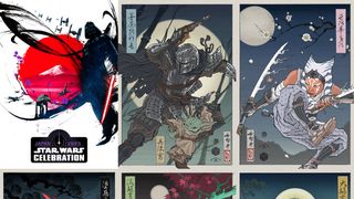 「スター・ウォーズ セレブレーション」日本人がバッジアート初参加!浮世絵師TAKUMIによる5作品初公開