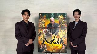 渡邊圭祐＆水上恒司が裏側を語る！『八犬伝』芳流閣シーンのVFXメイキング映像が公開