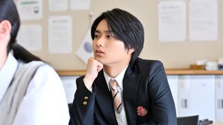 日曜劇場「御上先生」奥平大兼、松坂桃李と第1話から「バチバチと対峙」気さくな人柄に感謝