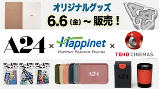 A24グッズ、TOHOシネマズにて販売決定！ロゴアイテムや映画ジャンルをイメージした香りのキャンドルなど