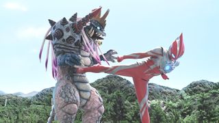 「ウルトラマンオメガ」9月放送エピソード発表 爆進細胞怪獣エルドギメラ襲来、グライム再登場でソラト大ピンチ