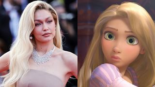 ジジ・ハディッド、製作停止となった実写版『塔の上のラプンツェル』のオーディションを受けていた