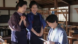 <ばけばけ第6回>三之丞(板垣李光人)が祝福する