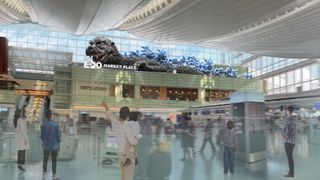 羽田空港に超巨大ゴジラモニュメント誕生！『ゴジラ-1.0』立像も登場