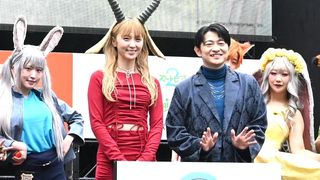 下野紘、晴れ女・Dream Amiに勝利？2回連続 雨の野外イベントに苦笑