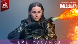 『バレリーナ』アナ・デ・アルマス、植毛仕様で立体化!火炎放射器&耐火ジャケットも付属