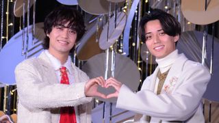 キンプリ永瀬廉＆高橋海人、丸ビル点灯式登場で騒然　ミッキーとの共演振り返り「今回の人生最高」