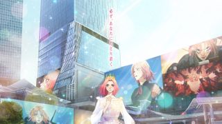 王女スカーレットが渋谷の街に立つ『果てしなきスカーレット』ファイナルビジュアル公開!内山昂輝、種崎敦美ら豪華5名もこっそり出演