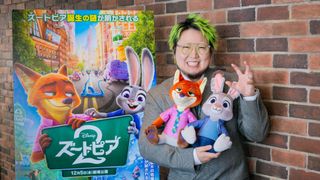 こっちのけんと『ズートピア2』日本限定のたぬきキャラで声優参加