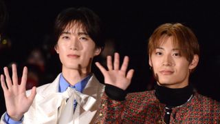 M!LK山中柔太朗、自分考案「え、好き」告白に大照れ　超特急・高松アロハと愛の言葉対決